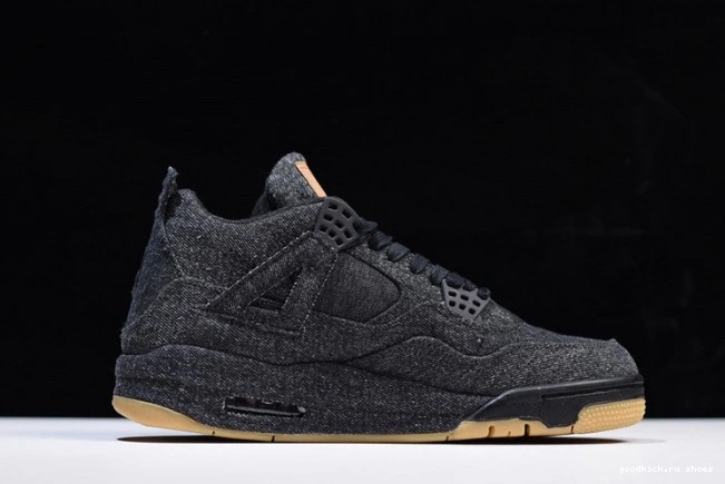 Cheap Levi's 4 Jordan Air 'black' AO2571-001 x 0717